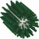 Vikan Medium Pipe Brush, Ø3.0", Green
