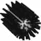Vikan Medium Pipe Brush, Ø3.0", Black