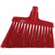 Vikan Angled Broom, Stiff, 12", Red