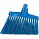 Vikan Angled Broom, Stiff, 12", Blue