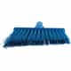 Vikan Angled Broom, Stiff, 12", Blue