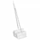 Dustpan w/ Broom, White