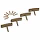 Vikan Wall Bracket Replacement Hooks, Brown