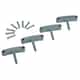 Vikan Wall Bracket Replacement Hooks, Gray