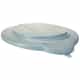 Vikan 3 Gallon Bucket Lid, Gray