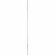 Vikan Basic Aluminum Handle, 59", Red