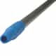 Vikan Basic Aluminum Handle, 59", Blue