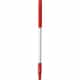 Vikan Basic Aluminum Handle, 26", Red