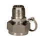 Stainless Steel Garden Hose to NPT Swivel Adapter