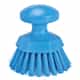 Vikan Round Stiff Scrub Brush, Blue, 38853