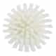 Vikan Round Stiff Scrub Brush, White, 38855