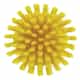 Vikan Round Stiff Scrub Brush, Yellow, 38856