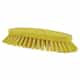 Vikan Extra Large Scrub Brush, Extra Stiff, Yellow, 38926