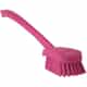 Vikan Long Handle Scrub Brush, Pink