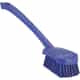 Vikan Long Handle Scrub Brush, Purple
