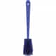 Vikan Long Handle Scrub Brush, Purple