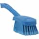 Vikan Short Handle Washing Brush, Soft/Split, Blue