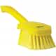 Vikan Short Handle Washing Brush, Soft/Split, Yellow
