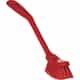 Vikan Narrow Dish Brush, Medium, Red