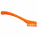 Vikan Detail Brush, Orange