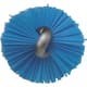 Vikan Tube Brush for Flexible Rod, Blue