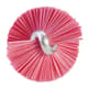 Vikan Stiff Tube Brush, Ø0.9", Pink