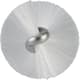 Vikan Stiff Tube Brush, Ø0.9", White