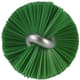 Vikan Stiff Tube Brush, Ø0.9", Green