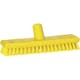Vikan Waterfed Deck Scrub, Extra Stiff, Yellow