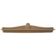Vikan Single Blade Ultra Hygienic Squeegee, 16", Brown