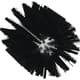 Vikan Medium Pipe Brush, Ø4.0", Black