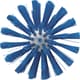 Vikan Medium Pipe Brush, Ø4.0", Blue
