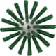  Vikan Medium Pipe Brush, Ø3.0", Green