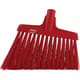 Vikan Angled Broom, Stiff, 12", Red