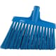 Vikan Angled Broom, Stiff, 12", Blue