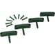 Vikan Wall Bracket Replacement Hooks, Green