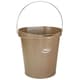 Vikan 3 Gallon Bucket, Brown