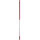 Vikan Stainless Steel Handle, 59", Red