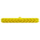Vikan Medium Push Broom, 16", Yellow
