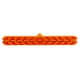 Vikan Medium Push Broom, 16", Orange