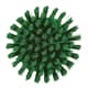 Vikan Round Stiff Scrub Brush, Green, 38852