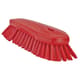 Vikan Extra Large Scrub Brush, Extra Stiff, Red, 38924