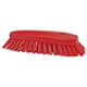 Vikan Extra Large Scrub Brush, Extra Stiff, Red, 38924