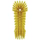 Vikan Extra Large Scrub Brush, Extra Stiff, Yellow, 38926